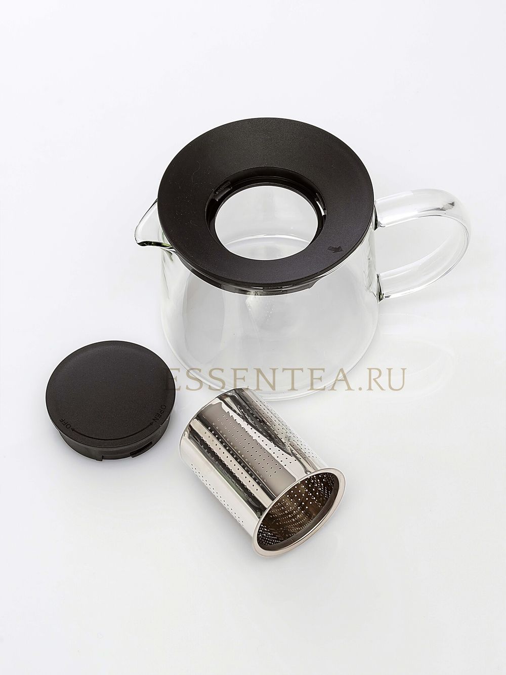 Чайник стеклянный "Брунн" с колбой 600 мл