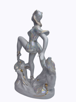 Статуэтка "Балерина-Кошка" ("Лисичка") ДФЗ Вербилки