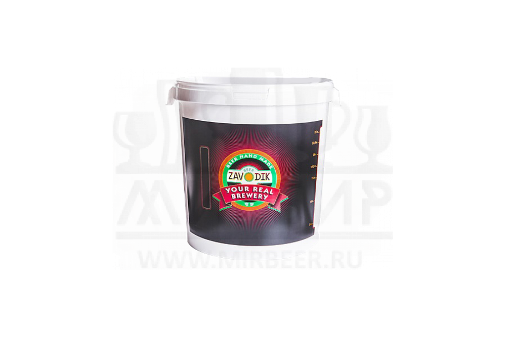 Емкость Beer Zavodik 33 л без крышки, Без отверствия