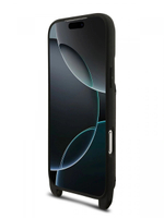 Чехол Lagerfeld для iPhone 17 Pro Max Crossbody cardslot PU Saffiano NFT Karl&Choupette Hard, Black (KLHCP17XCSAKCPMK)