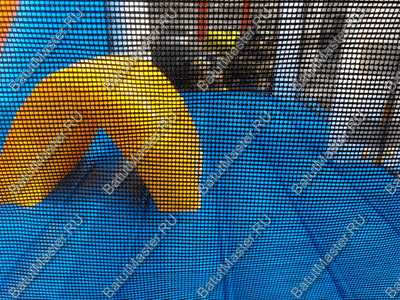 Коммерческий надувной батут "Покоряем космос" 10*6*4 м