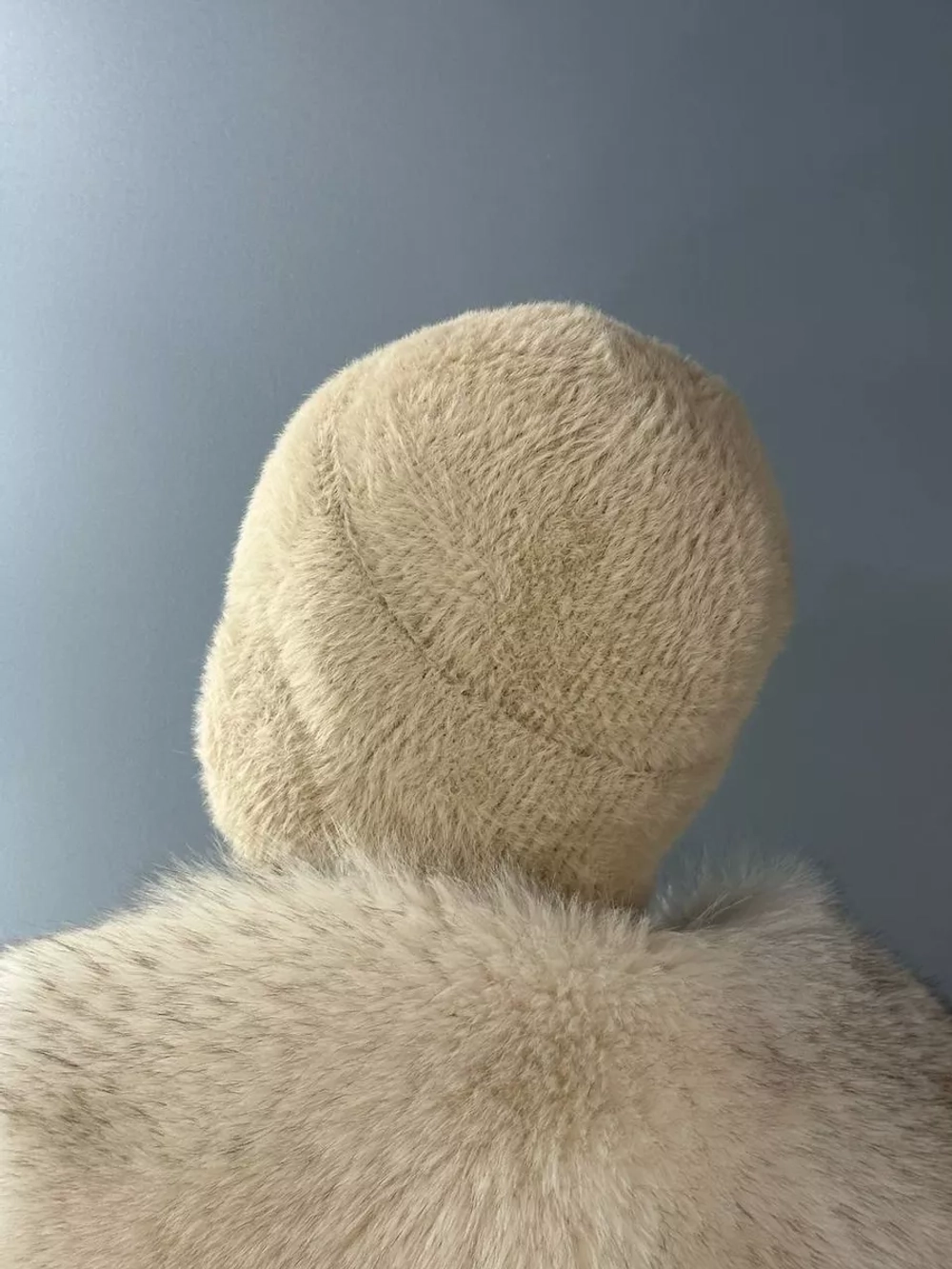 шапка ушанка зимняя пушистая