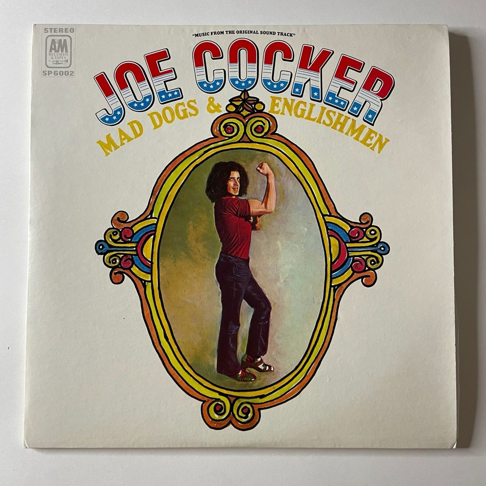 Винтажная виниловая пластинка LP Joe Cocker Mad Dogs and Englishmen (USA 1974) Honky Tonk Women