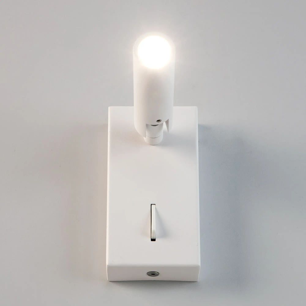 Citilux Декарт CL704350 LED Светильник поворотный с выключателем Белый