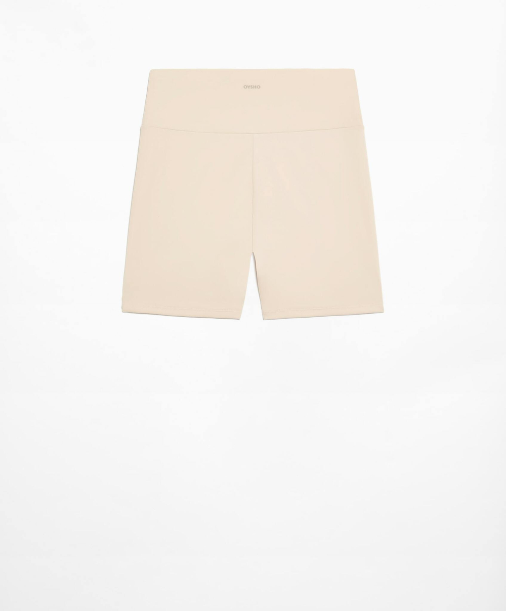 OYSHO Велосипедки Comfortlux с высокой посадкой длиной 10 см, овсяный