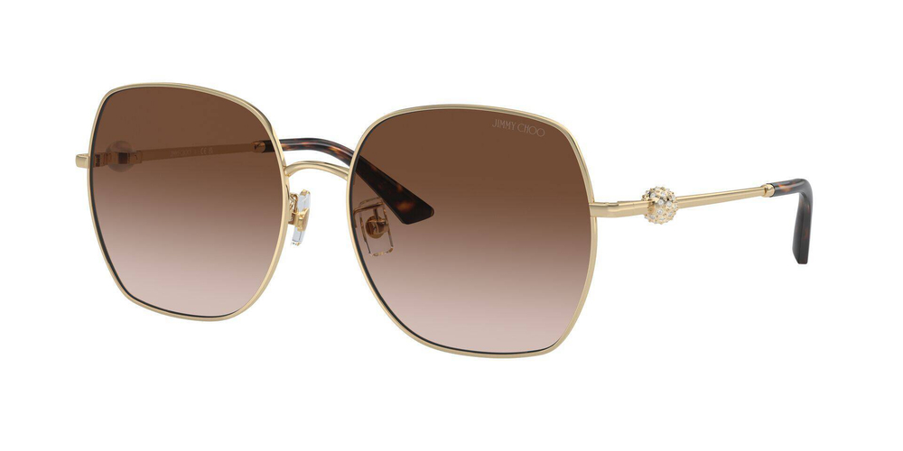 Солнцезащитные очки JC4008HD Jimmy Choo - золотой(JC4008HD)