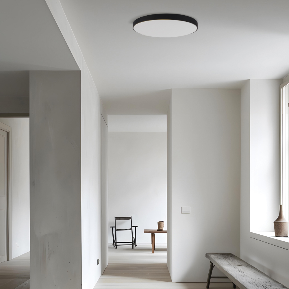 SLE6011-502-80 Светильник потолочный ST-Luce белый/белый LED 1*60W 3000K/4200K/6500K ESPA