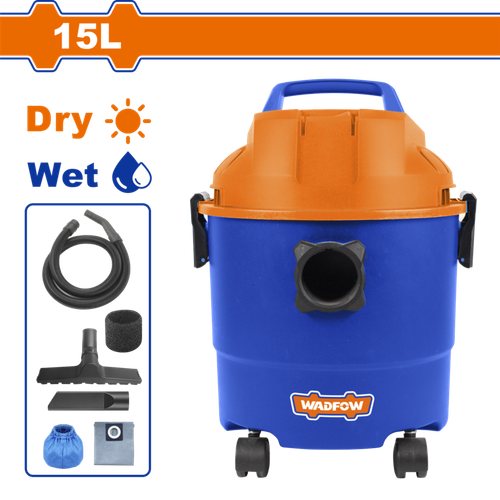 Пылесос 1200 Вт, 15 л WADFOW WVR1A15