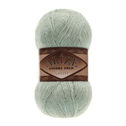 Пряжа Angora Gold Simli, 100 г, 500м, 20%шерcть,75%акрил,5% металлик (цена за 1 шт)