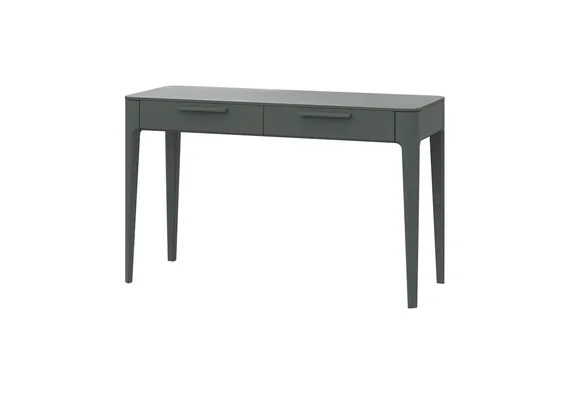 Консоль Type oak 2 ящика ширина 120 см (темно-серый)