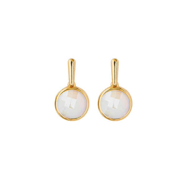 Серьги Possebon Pearl Opaline A1993.25 BW/G