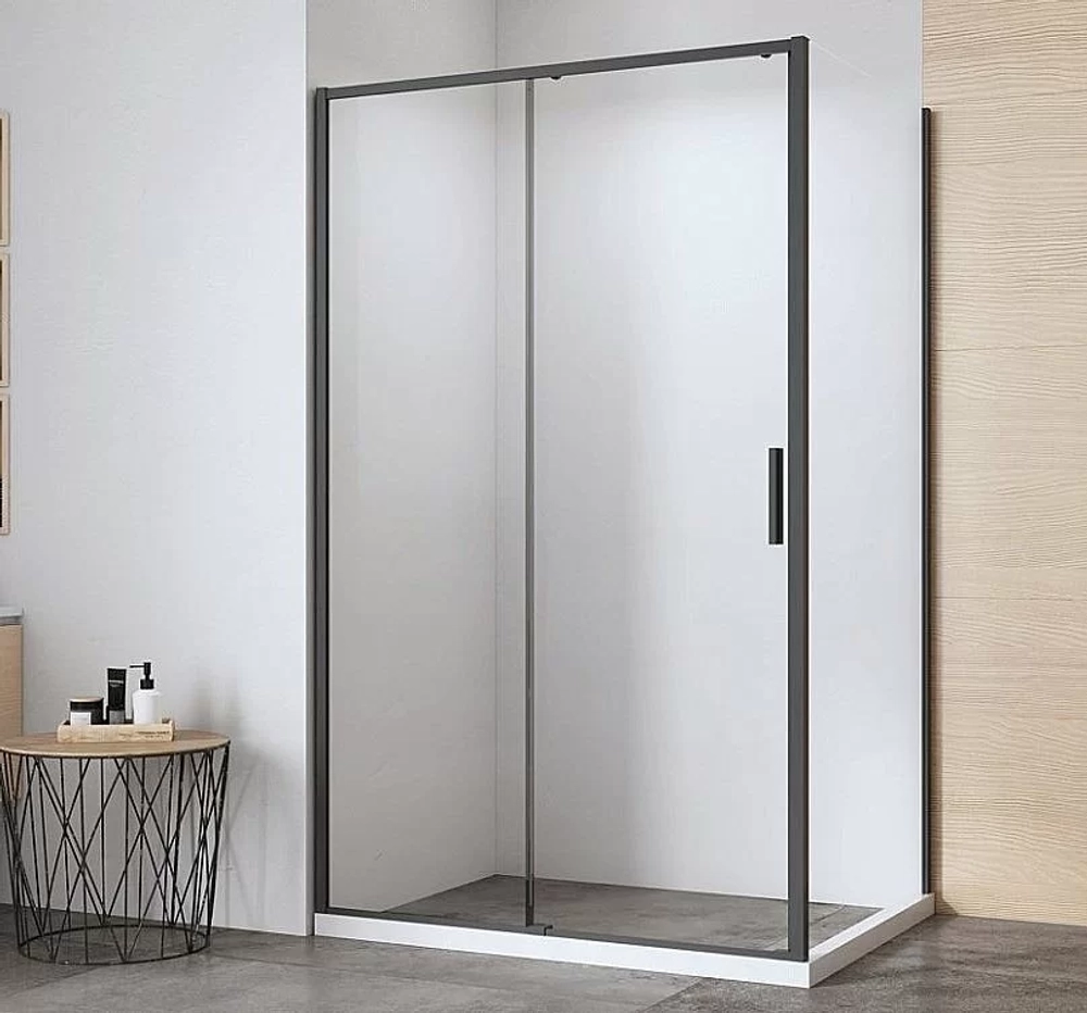 Душевой уголок Aquanet Pleasure Evo 120х80 AE65-120x80-BT стекло прозрачное/профиль черный