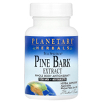 Planetary Herbals, Экстракт сосновой коры Full Spectrum ™, 60 таблеток