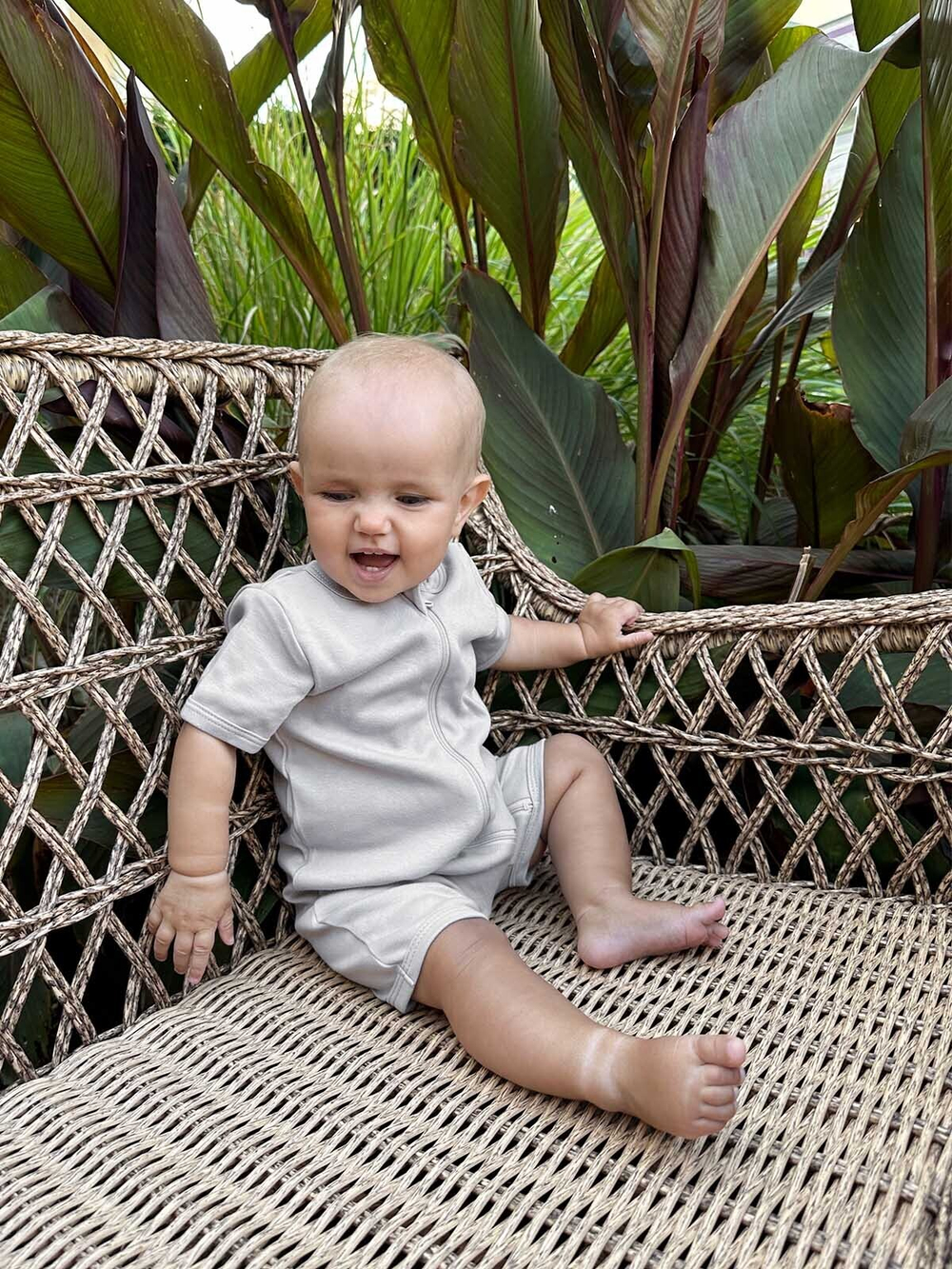 Песочник Mjölk Sleep and Play Песочный серый, уценка