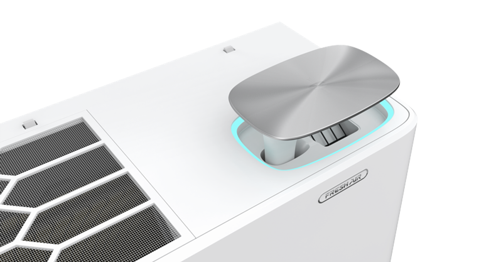 Инверторная сплит-система бризер ROYAL CLIMA серии ROYAL FRESH STANDARD FULL DC EU Inverter RCI-RFS35HN (комплект)