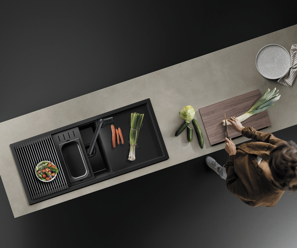 Кухонная мойка Sintesi 116-GB Artceramic/графит 4997120