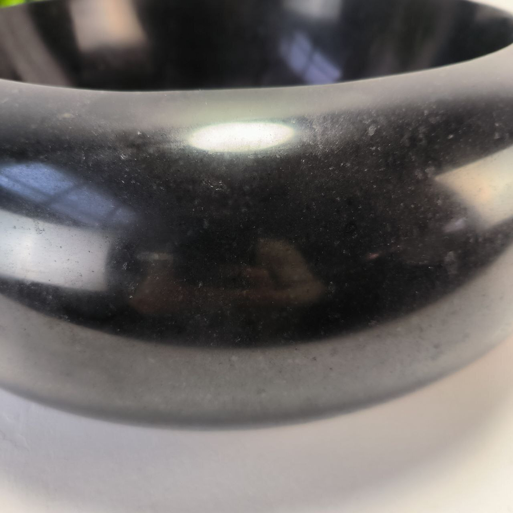 Раковина из андезита Donut Black  DA-62937 40*40*15 06