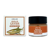 Крем для лица с экстрактом икры Lebelage Ampule Cream Gold Caviar 70мл