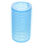 Бигуди липучки, 6шт., однотонные, цвет синий, d-3см