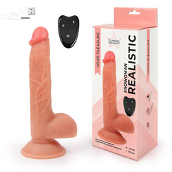 Вибромассажёр l рабочей части 170 мм d 42 мм, ротация, возвратно-поступательный арт. er-30072