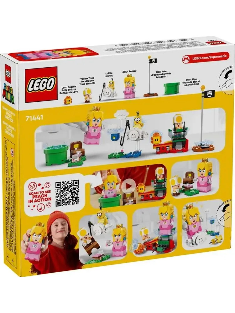 Конструктор Super Mario 71441 Приключения с Пич