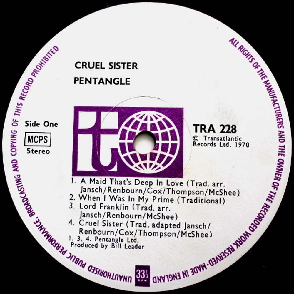 Pentangle / Cruel Sister (LP)
