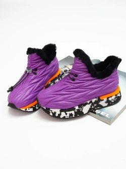 Кроссовки женские зимние натуральные