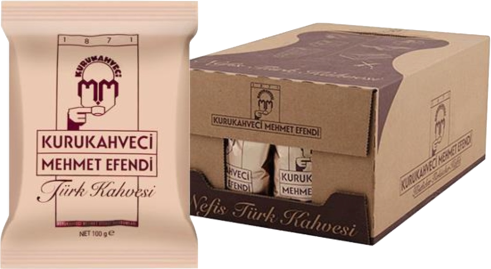 Кофе молотый Kurukahveci Mehmet Efendi 100 г 25 шт