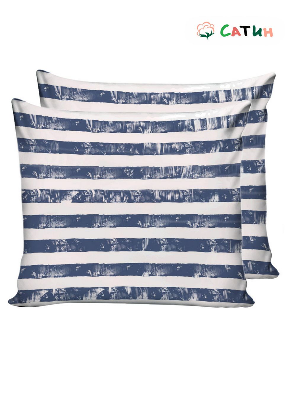 Наволочка комплект 2шт Milky Garden "Crane" 70х70 см