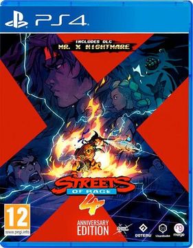 PS4 Streets of Rage 4 Anniversary Edition (Новый, Русские субтитры, CUSA-29344)