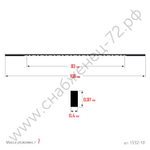 ЗУБР 130 мм, 10 шт, Полотна для лобзика, Профессионал (1532-10)