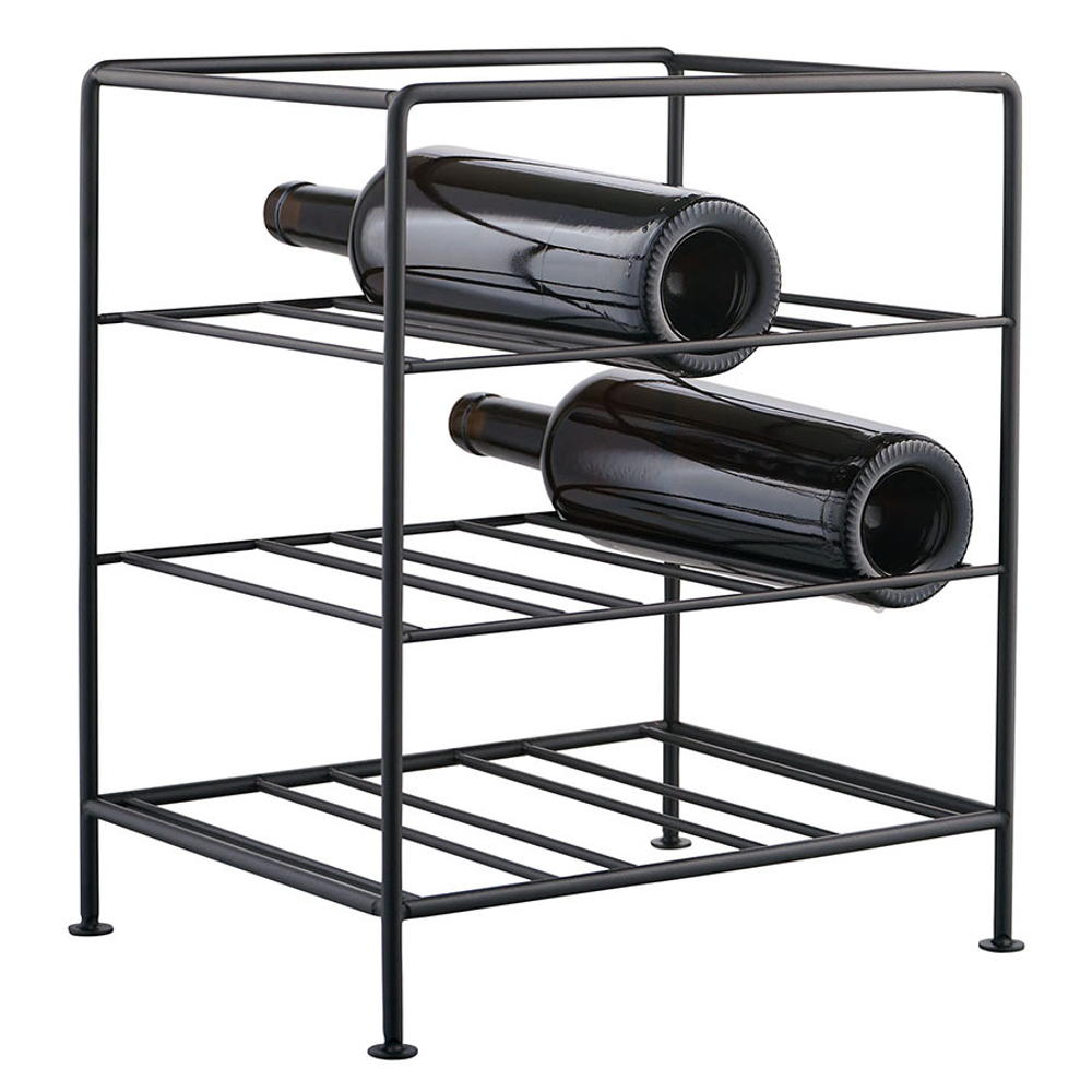 Подставка для винных бутылок sapora, черная