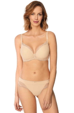 Трусики-бразилиана Pepite (Размер: S) (Цвет: телесный)