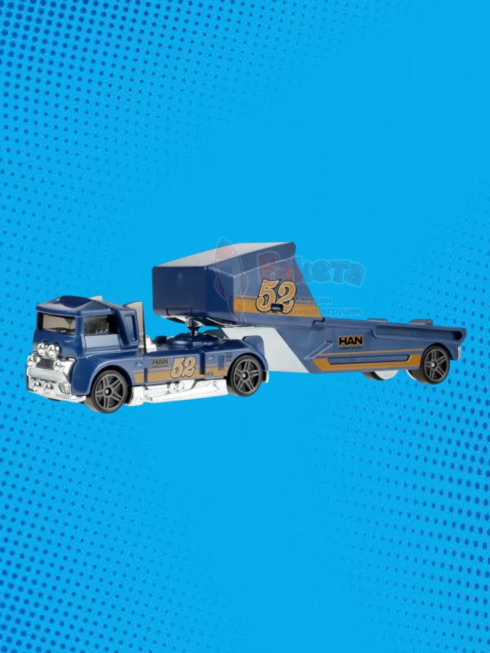 Грузовик Хот Вилс Track Fleet Speed Blaster HYT56 JCM63