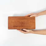 Деревянная сервировочная  доска для подачи блюд и закусок из древесины кедра. Art of Siberia. RD16