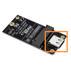 Адаптер  USB 3.1 SSD  M.2 - системный разъем (порт зарядки) (Type-C)