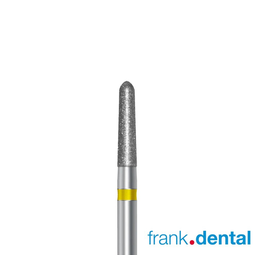 Бор алмазный желтый Frank Dental типа FG - D.878K.018.C.FG