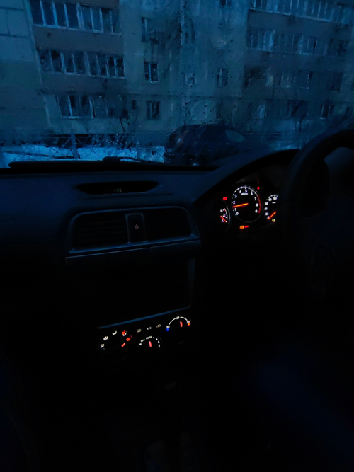 Плата для пересвета блока климата Subaru Impreza WRX