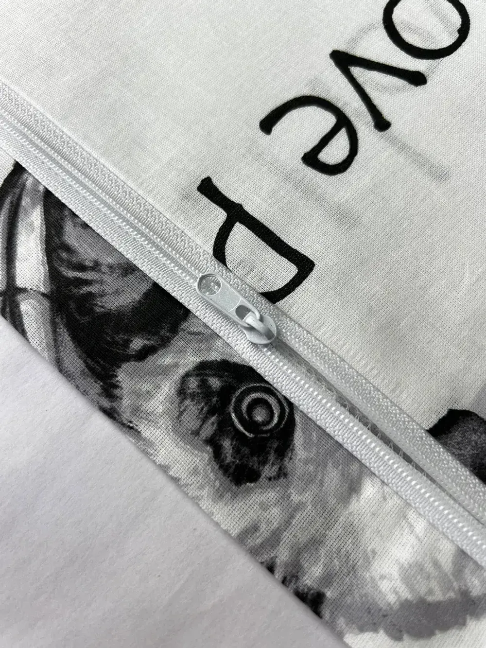 Постельное белье перкаль Сказка "Панды" семейное Наволочка 50х70 см 2 шт Простынь на резинке 160x200 см Пододеяльник 145x215 см 2шт