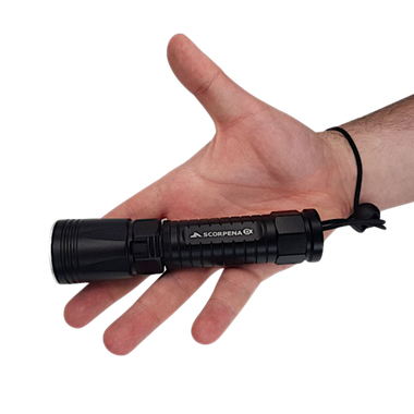 Фонарь дайвинговый Scorpena D 450лм 1х18650 или 3xAAA