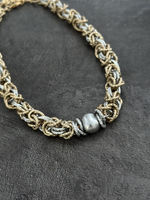 HMG 1131 Sg серый жемчуг Майорка Колье Византия арт.2100