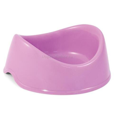 Миска пластиковая "Бисквит", сиреневая, 0,15л, Gamma