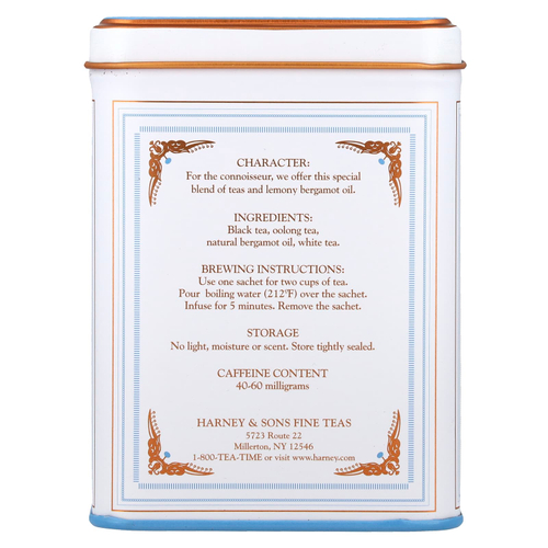 Harney & Sons, Classic Collection, Earl Grey Supreme, 20 пакетиков, 40 г (1,4 унции)