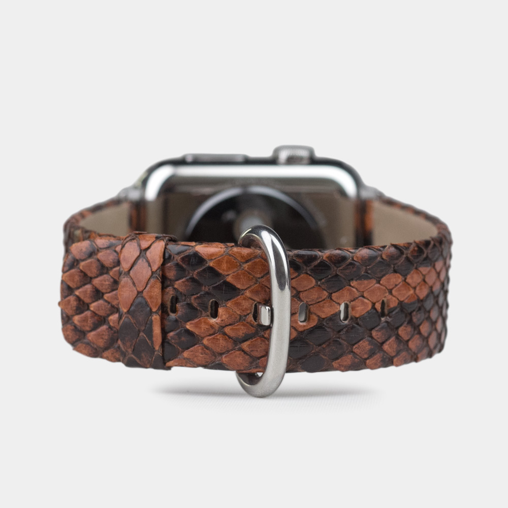 Ремешок кожаный для Apple Watch 42/44mm Classic коричневого цвета