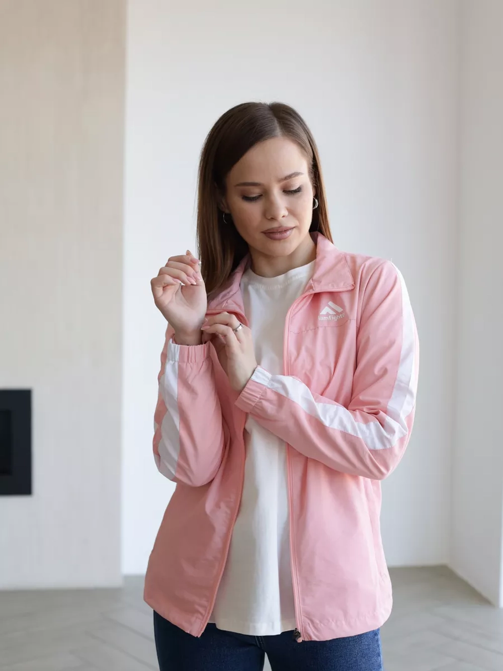 Ветровка легкая летняя без капюшона