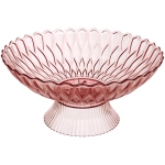 Фруктовница пластиковая «Ажур» 24,5*12см, микс цветов