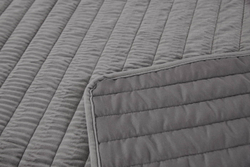 Покрывало 240x260 и 2 наволочки 50х70 Sofi De MarkO Фердинанд серое