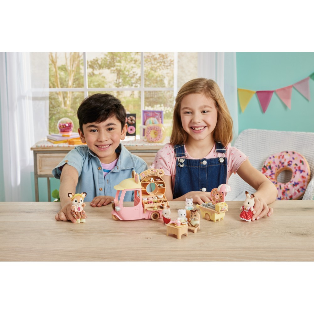 Sylvanian Families - Пончиковый транспортный средство Набор с фигуркой + аксессуары 5808
