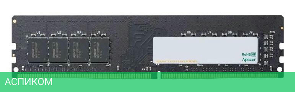 Оперативная память Apacer 8GB DDR4 PC4-25600 (AU08GGB32CSYBGH)