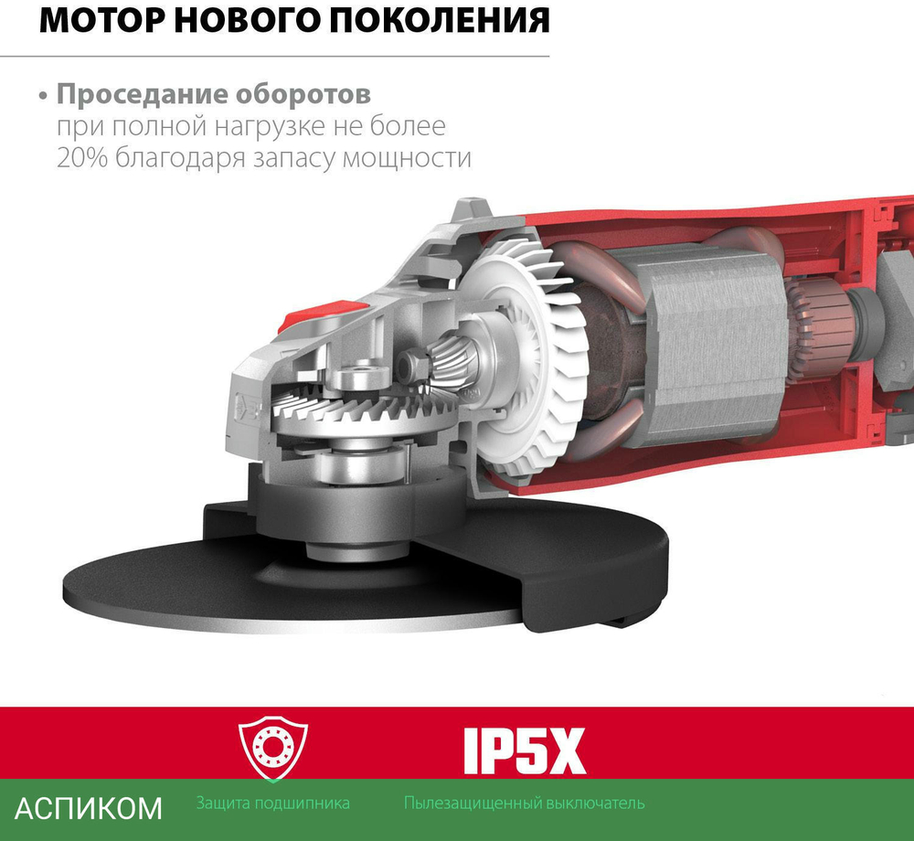 Угловая шлифмашина Зубр УШМ-230-2605 П